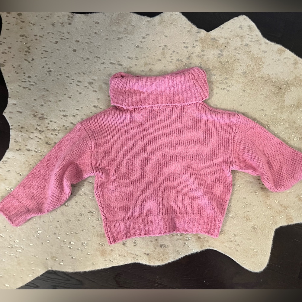 Pink Anthropology Sweater
